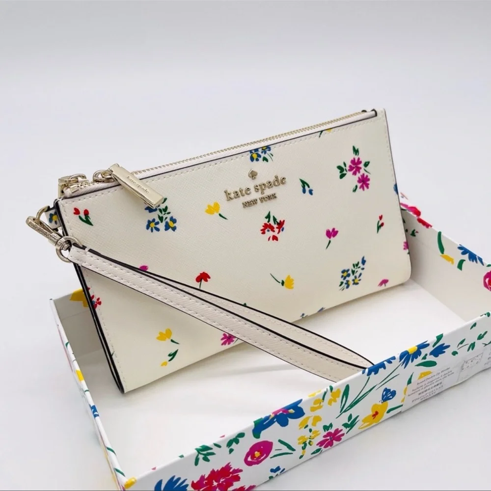 Kate Spade Staci Boxed Zip Wallet Wristlet - Picture 3 of 11